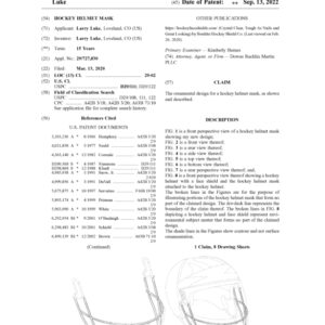 Hockey Helmet Mask