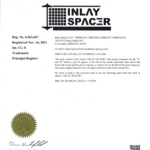 INLAY SPACER