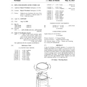 Ring For Holding Knife Inside Jar