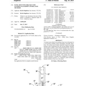 Panel Mounting Bracket For Standing Seam Roof And Related Methods