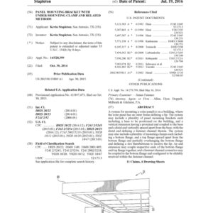 Panel Mounted Bracket With Under-Mounting Clamp And Related Methods
