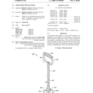 ADJUSTABLE DOCK HANDLE