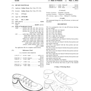 ZIP OFF FOOTWEAR